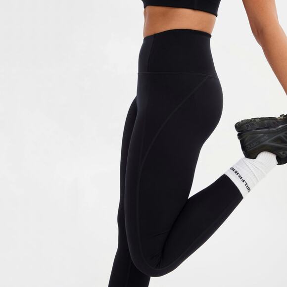 Girlfriend Collective M Compressive High-Rise Legging Black Active Tight Pants - Picture 8 of 13